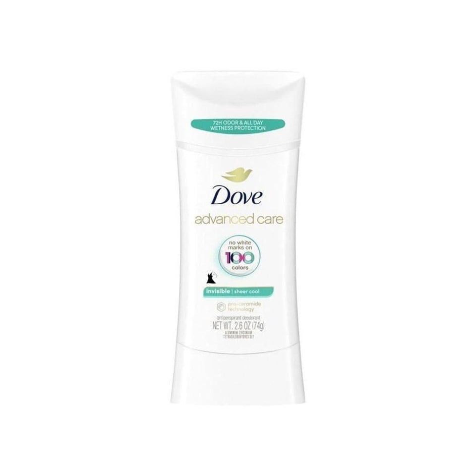 Dove Advanced Care Deodorant Invisible Sheer Cool Protection Fresh Scent 74g