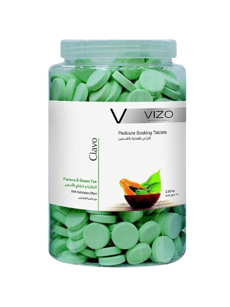 Vizo Papaya & Green Tea Foot Care Tablets - 2800g