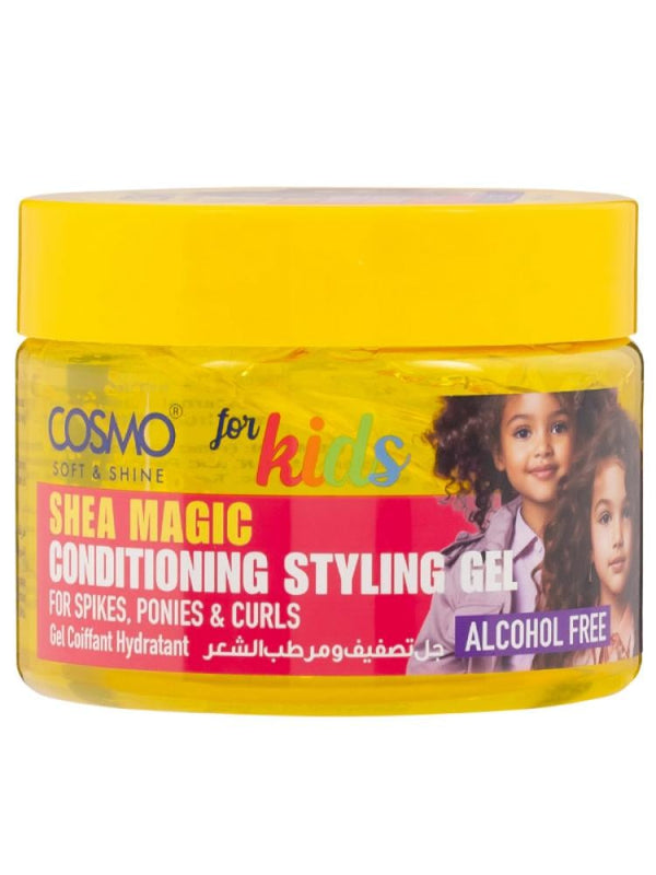 Cosmo Shea Magic Kids Styling & Moisturizing Gel - Alcohol-Free, Light Hold, 325g