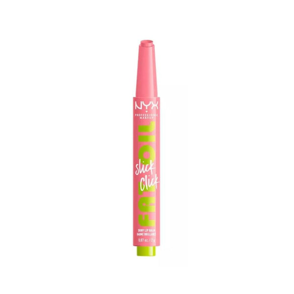 NYX Fat Oil Sleek Click Tinted Lip Balm, 02 Clut Avocado Berry Oil