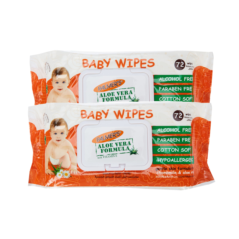 Palmer's Baby Wipes, Vitamin E, Chamomile, Aloe Vera, 144 Count