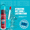 Nyx Lip IV Hydrating Gloss Stain ed-y.Set.Wet Lightweight 10ml