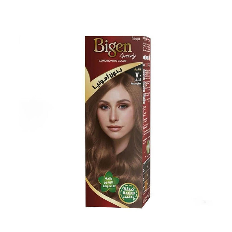 Blonde Hair Dye Ammonia-Free Medium Blonde Bigen 70g