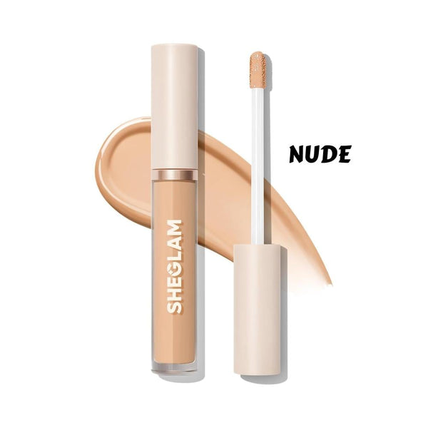 Sheglam Nude Concealer, Matte Finish, Medium to Full Coverage, 3.8g