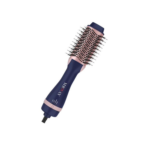 Mrway 2-in-1 Round Hair Dryer Styler, 1300W