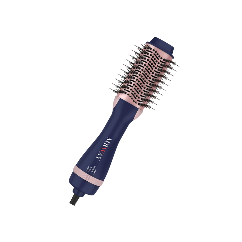 Mrway 2-in-1 Round Hair Dryer Styler, 1300W
