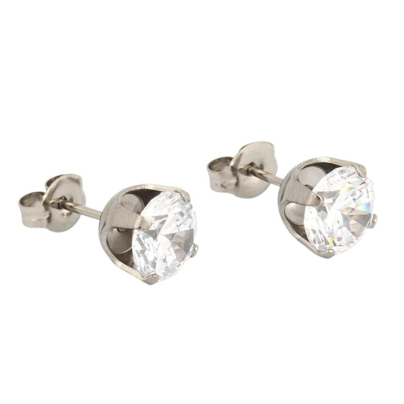 Studex Medical Earring S747 Zircon Stud Nickel-Free Gold-Plated