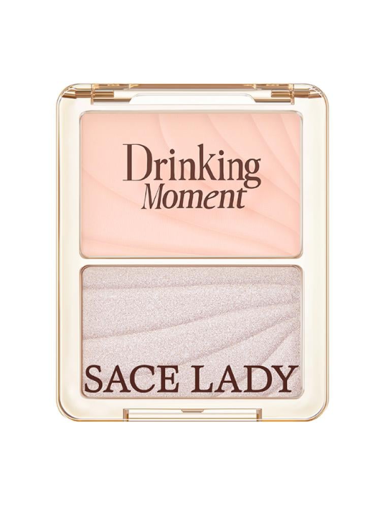 Sace Lady Drinking Moment Dual Face Contour & Highlighter Palette - Shade 04 | 8g
