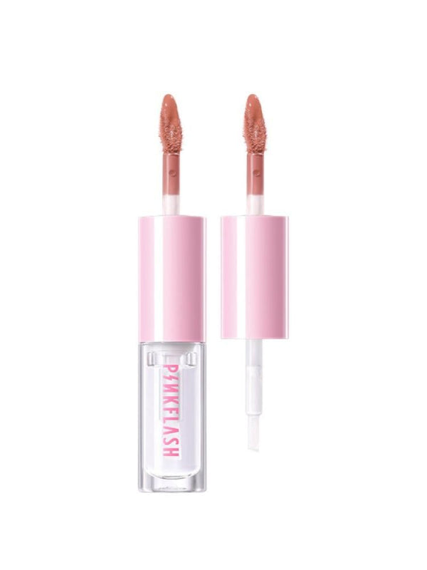 Pink Flash 2 in 1 Liquid Lipstick + Lip Balm - 2.4g