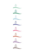 Purple Liquid Eyeliner Plum Shade Fine Tip Long-Lasting Golden Rose 3.5ml