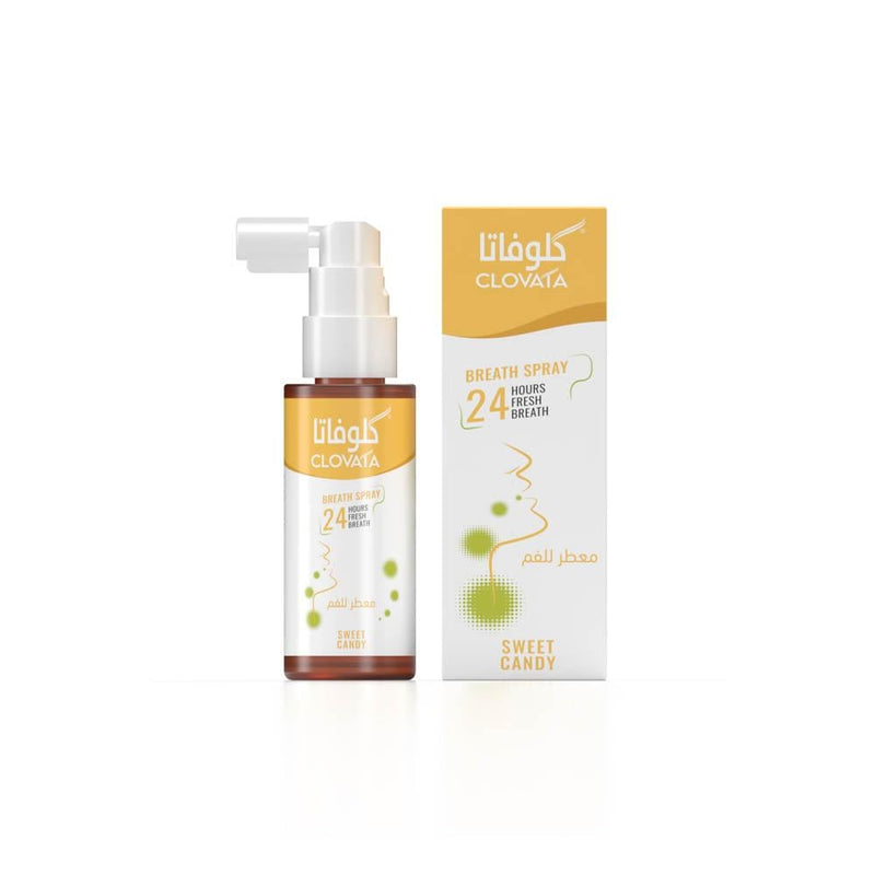 Mouth Spray for Bad Breath Sweet Candy Freshness Clovata 50ml