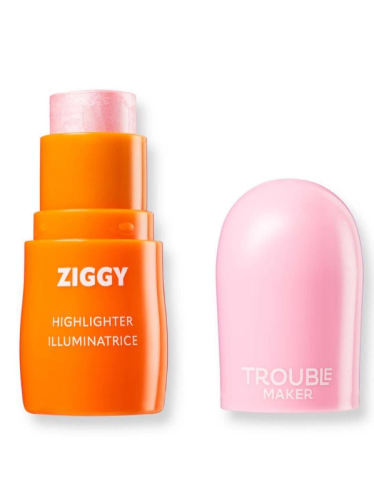 Trouble Maker Ziggy Stick Glass Highlighter - Earthling Pink 4.5 g