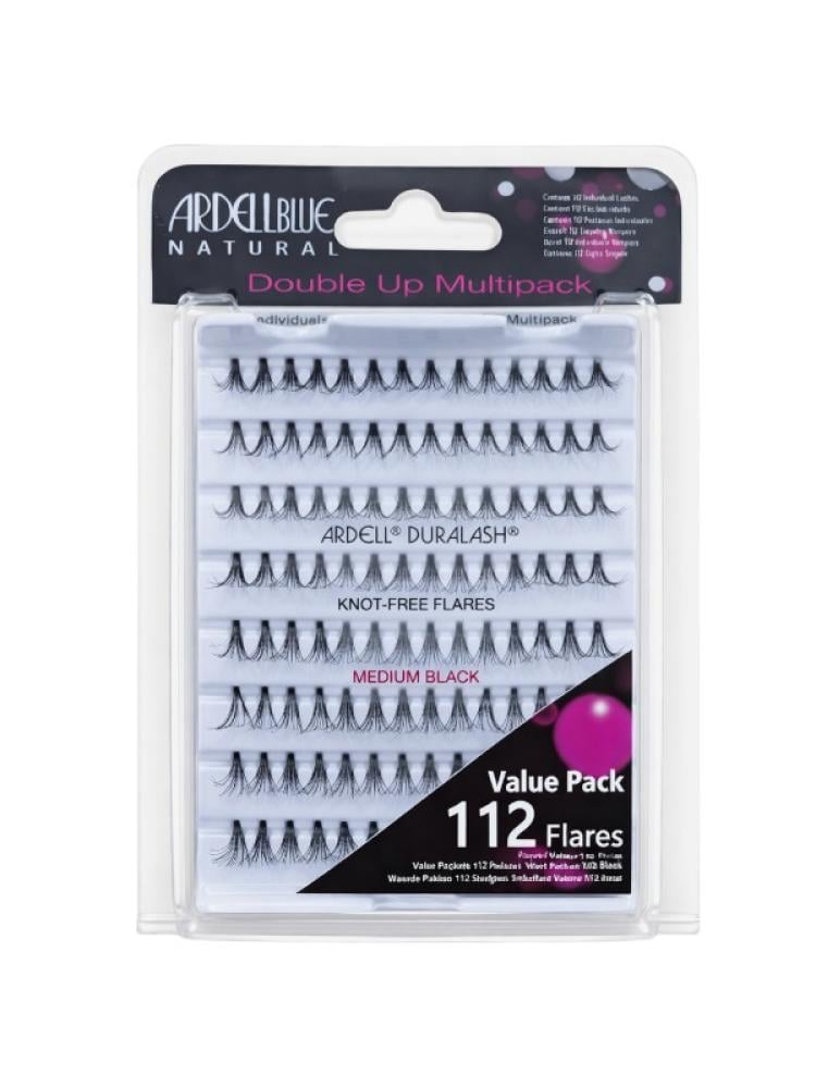 Ardell Blue Eyelash Set - 112 Black Lashes | Double Medium