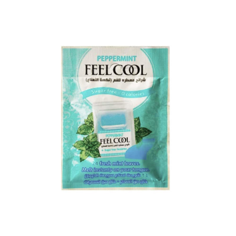 Mouthwash Strips Mint Fresh Breath Feel Cool 24 Strips