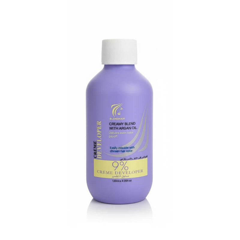 Top Rated Hair Developer 9% Lightening Argan Oil Blonde Hair 120ml