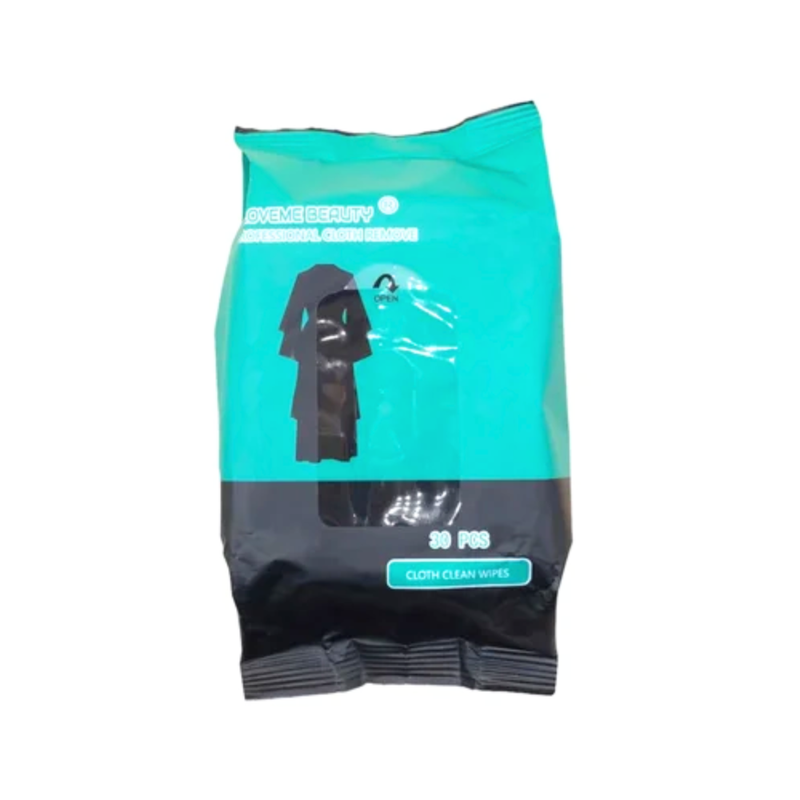 Love Me Beauty Abaya Cleaning Wipes Dark Fabrics 30 Count