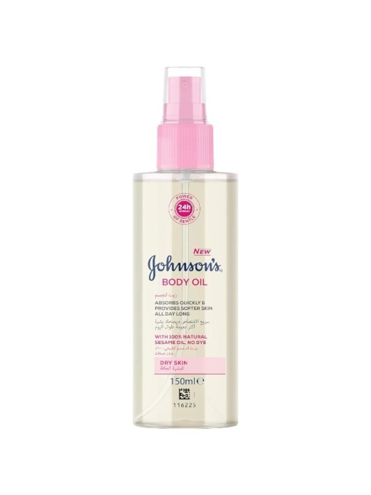 Johnson's Sesame Oil Body Oil for Dry Skin - 150ml