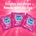 Dots & Ribs Premium Condoms Enhanced Sensation Skins 4 Pack