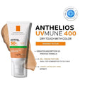 Tinted Hydrating Gel Cream Sunscreen SPF 50+ Oil Control La Roche-Posay 50ml