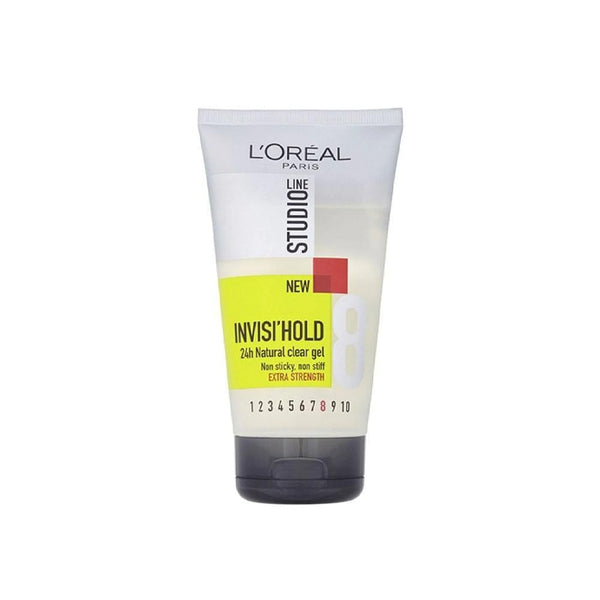 Hair Gel Extra Strength Invisible Hold L'Oreal Paris Studio Line 150ml