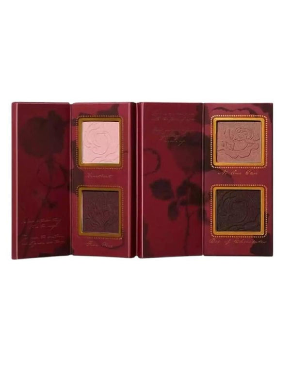 Sheglam Burning Devotion Eyeshadow Palette 4 Colors Mauve Tones Vegan
