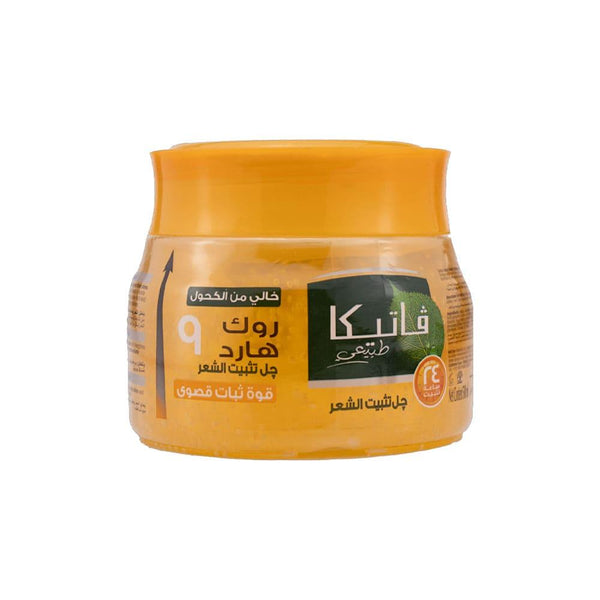 Hair Gel Maximum Hold Rock Hard 9 Aloe Vera Nettle Olive Vatika 500ml