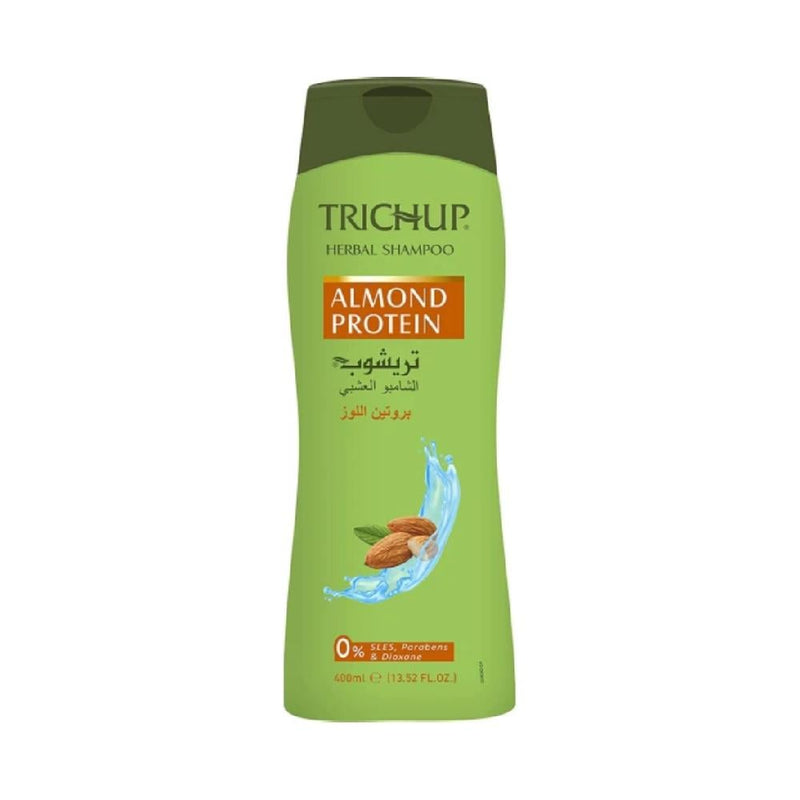 Trichup Herbal Shampoo with Almond Protein Anti-Breakage 400ml