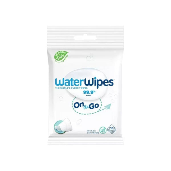 Baby Wet Wipes On The Go 99.9% Water WaterWipes 10 Wipes