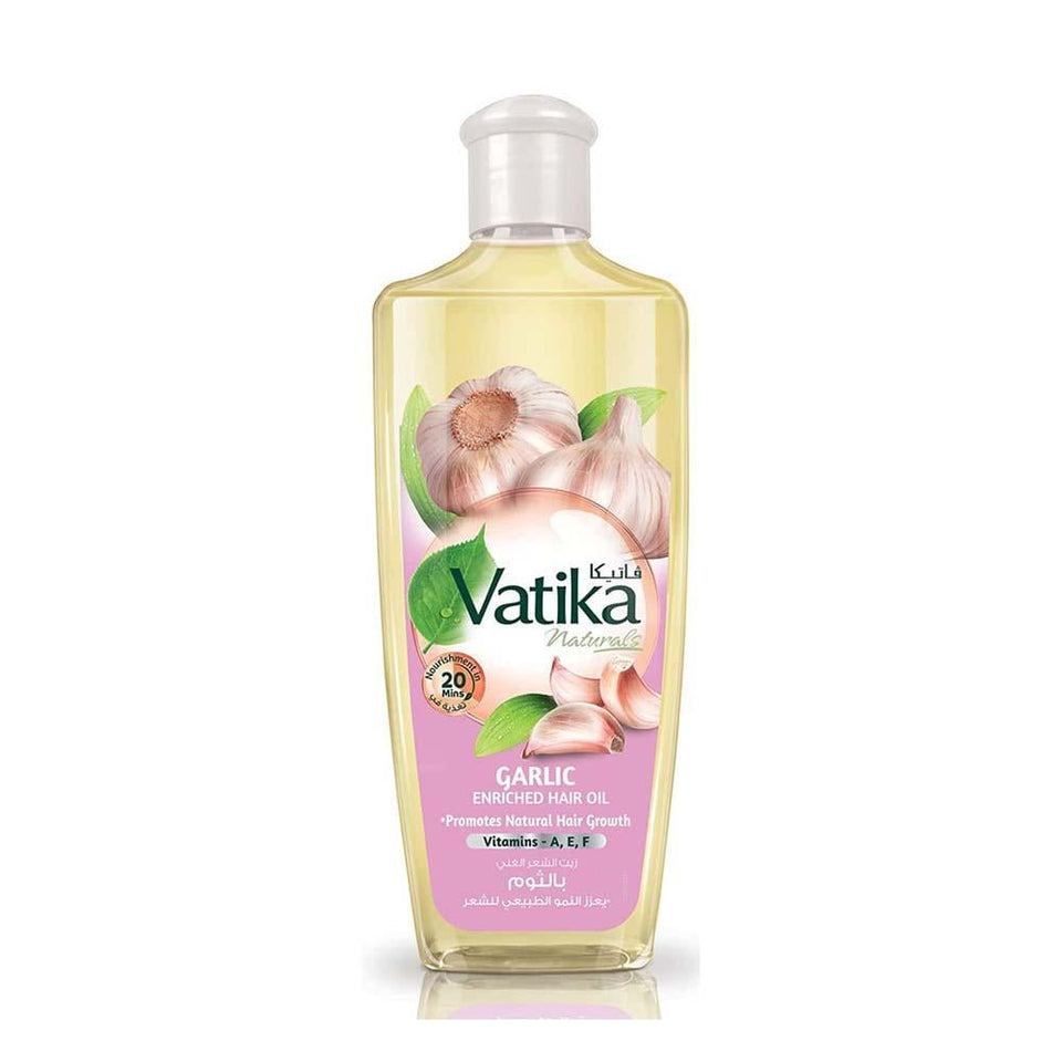 Vatika Garlic Hair Oil for Hair Growth & Strength 300ml