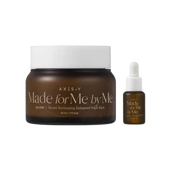 Night Skincare Set Biome Recharging Panthenol AXIS-Y 80ml+8ml