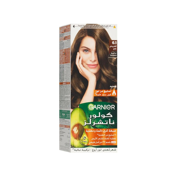 Ash Blonde Hair Color Dark Ash Blonde 6.1 Garnier Color Naturals 1 Pack