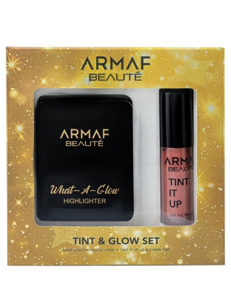 Armaf Beauty What-A-Glow Highlighter & Lip/Cheek Tint Set - 2 Pieces