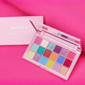 Best Matte Eyeshadow Palette 18-Color High-Shine Shimmer Finish Polvier E08