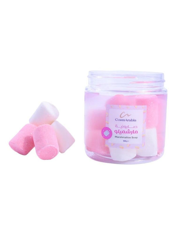 CosmArabia Marshmallow Soap - Moisturizing and Gentle Cleansing - 100g