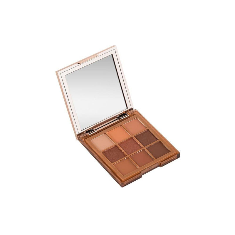Nude Eyeshadow Palette 9 Shades Light Neutral Matte Shimmer X Miss Beauty 9 Colors
