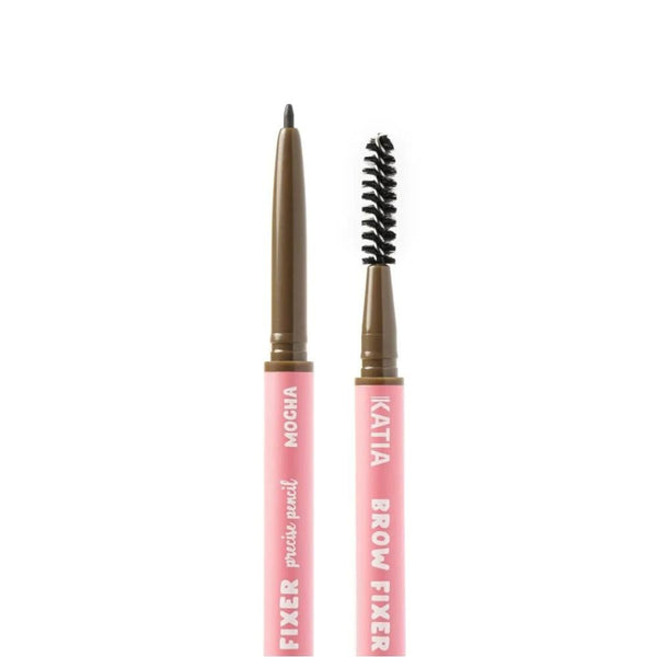 Katia Eyebrow Pencil 2-in-1 Defining and Shaping Mocha Waterproof