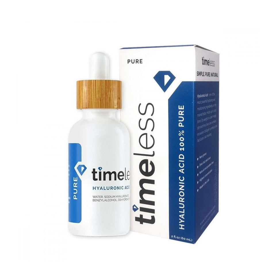 Timeless Hyaluronic Acid Serum for Hydrating Skin Anti-Aging 60ml