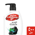 Body Wash Charcoal Mint Deep Cleansing Oil Control Lifebuoy 500ml