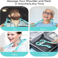 Pastel 6 Wheel Neck Massager, Manual Muscle Tension Relief Tool