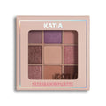 Affordable Nude Eyeshadow Palette 9 Colors Natural Matte Shimmer Katia 305