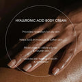 Advanced Clinicals Hyaluronic Acid Body Cream for Deep Hydration & Firming - 454g