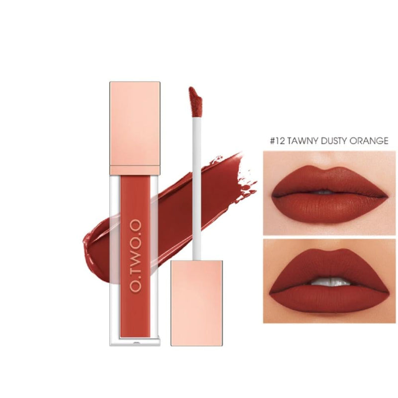 O.Two.O Matte Liquid Lipstick Waterproof Long-Lasting 5g