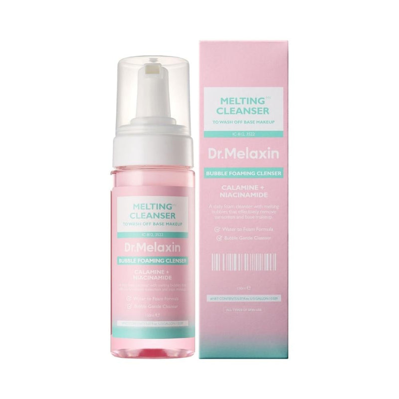 Dr. Melaxin Foaming Facial Cleansing Gel, Niacinamide, Calamine, 150ml