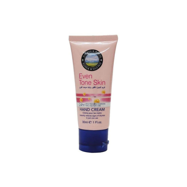 Hand Cream for Dry Skin Even Tone Morvon Dalfour White 30ml