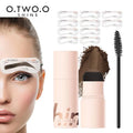 Dark Brown Eyebrow Powder Kit O.TWO.O Shine 02 Dark Coffee Brown 1.5g