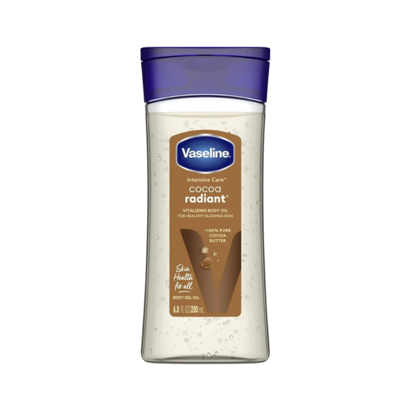 Vaseline Cocoa Butter Skin Care Gel, Moisturizing Body Treatment, 200ml