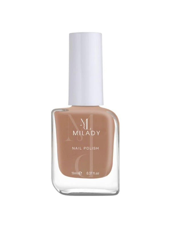 Milady Nail Polish 517 Dark Beige - Rich Color