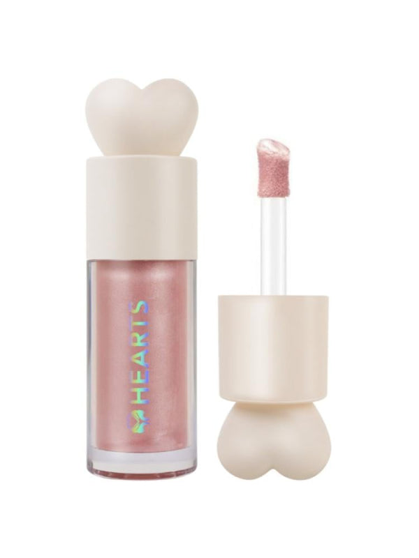 Liquid Highlighter Rose Gold Natural Glow Hearts 15ml