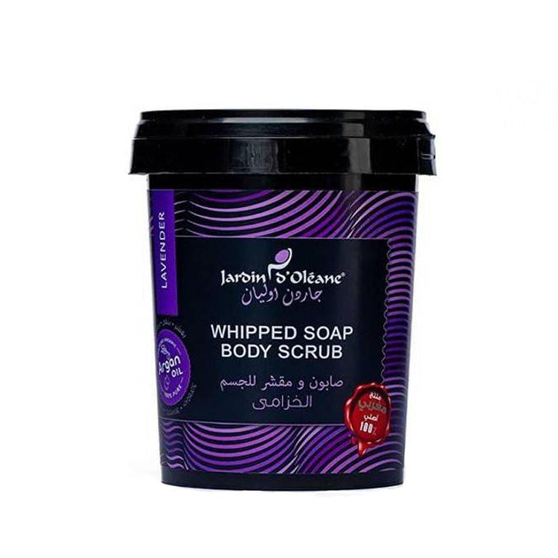 Body Exfoliating Scrub with Lavender Oil by Jardin d'Oleane 500g