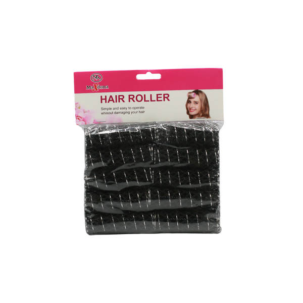 Maxdona 2.2cm Iron Hair Rollers for Medium Curls, 10 Pieces